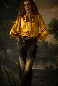 Kikkidea Blouse in Filament