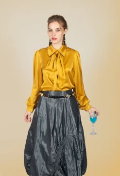 Kikkidea Blouse in Filament