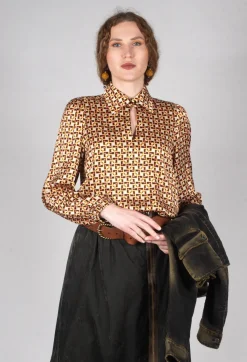 Kikkidea Blouse in Nando Black
