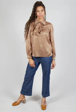 Kikkidea Blouse in Nando Black