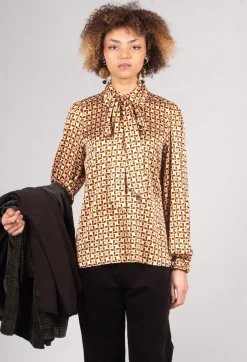 Kikkidea Blouse in Nando Black