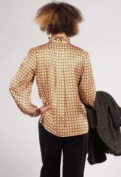 Kikkidea Blouse in Nando Black