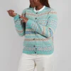 Kinross Cardigan in Opal
