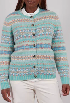Kinross Cardigan in Opal