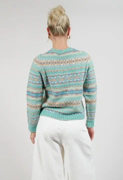 Kinross Cardigan in Opal