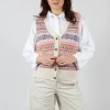Kinross Waistcoat in Coral