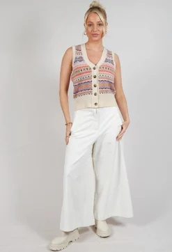 Kinross Waistcoat in Coral