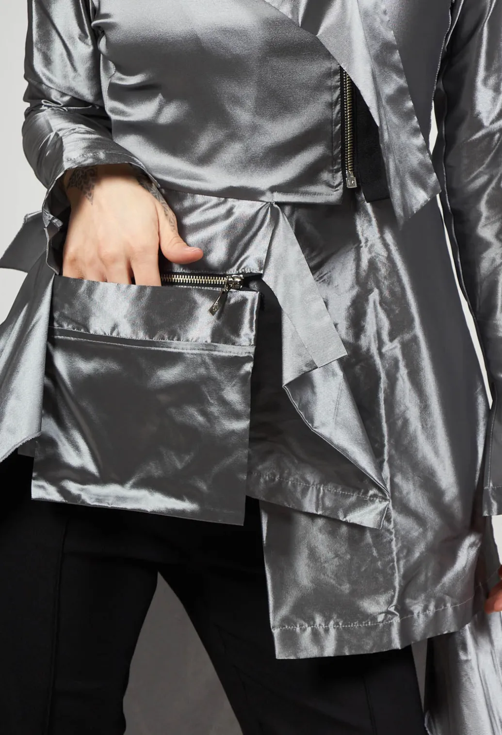Klas Jacket in Silver