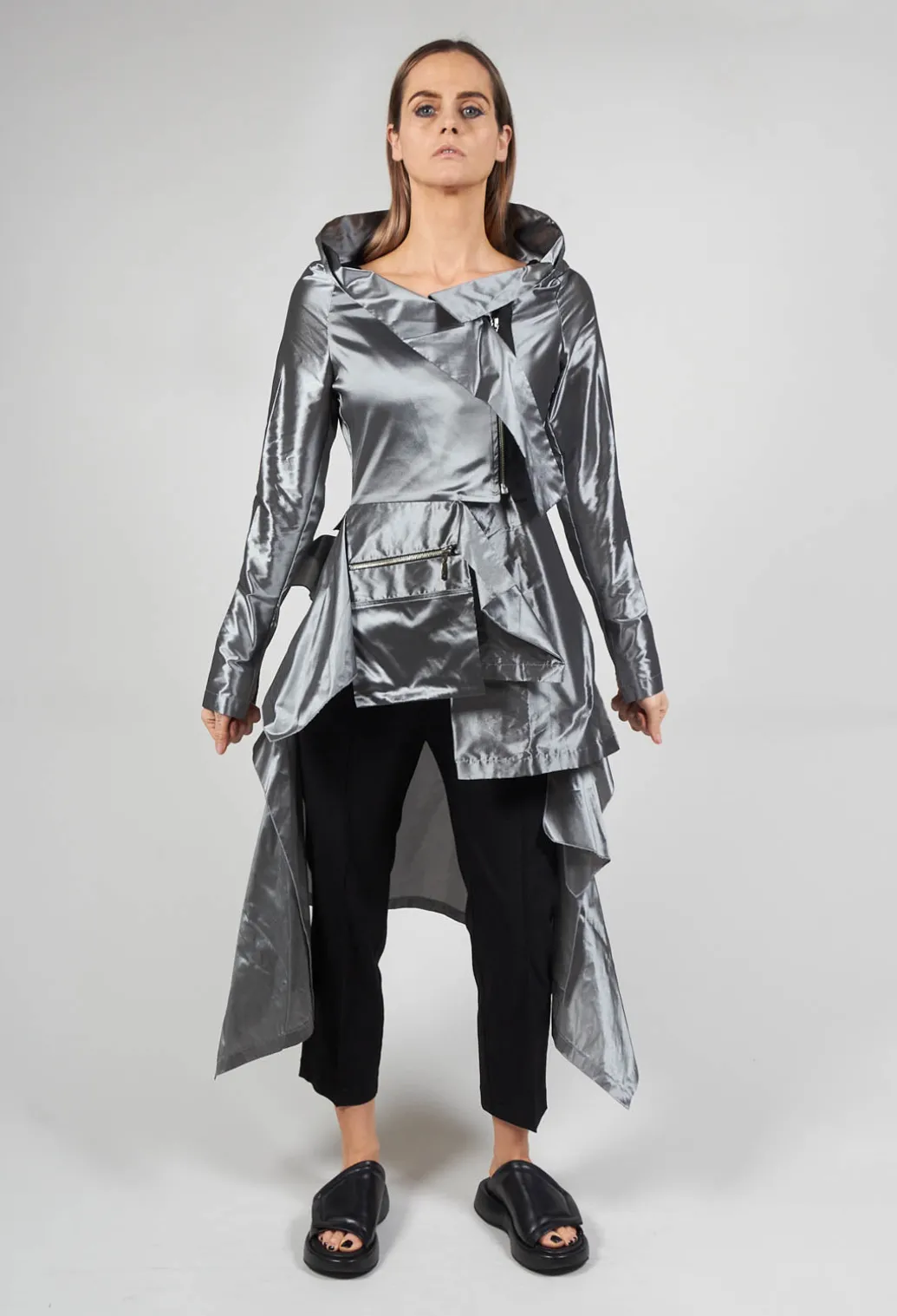Klas Jacket in Silver