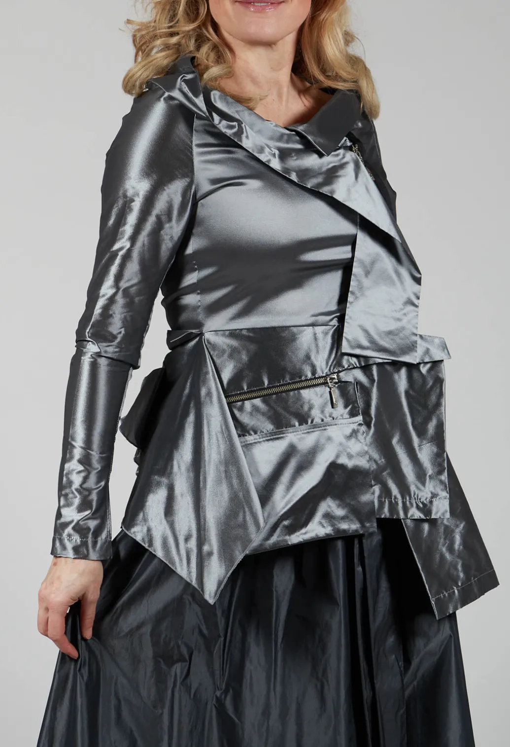 Klas Jacket in Silver