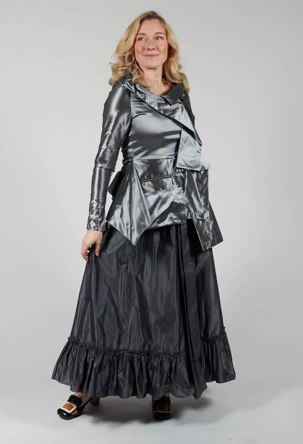Klas Jacket in Silver