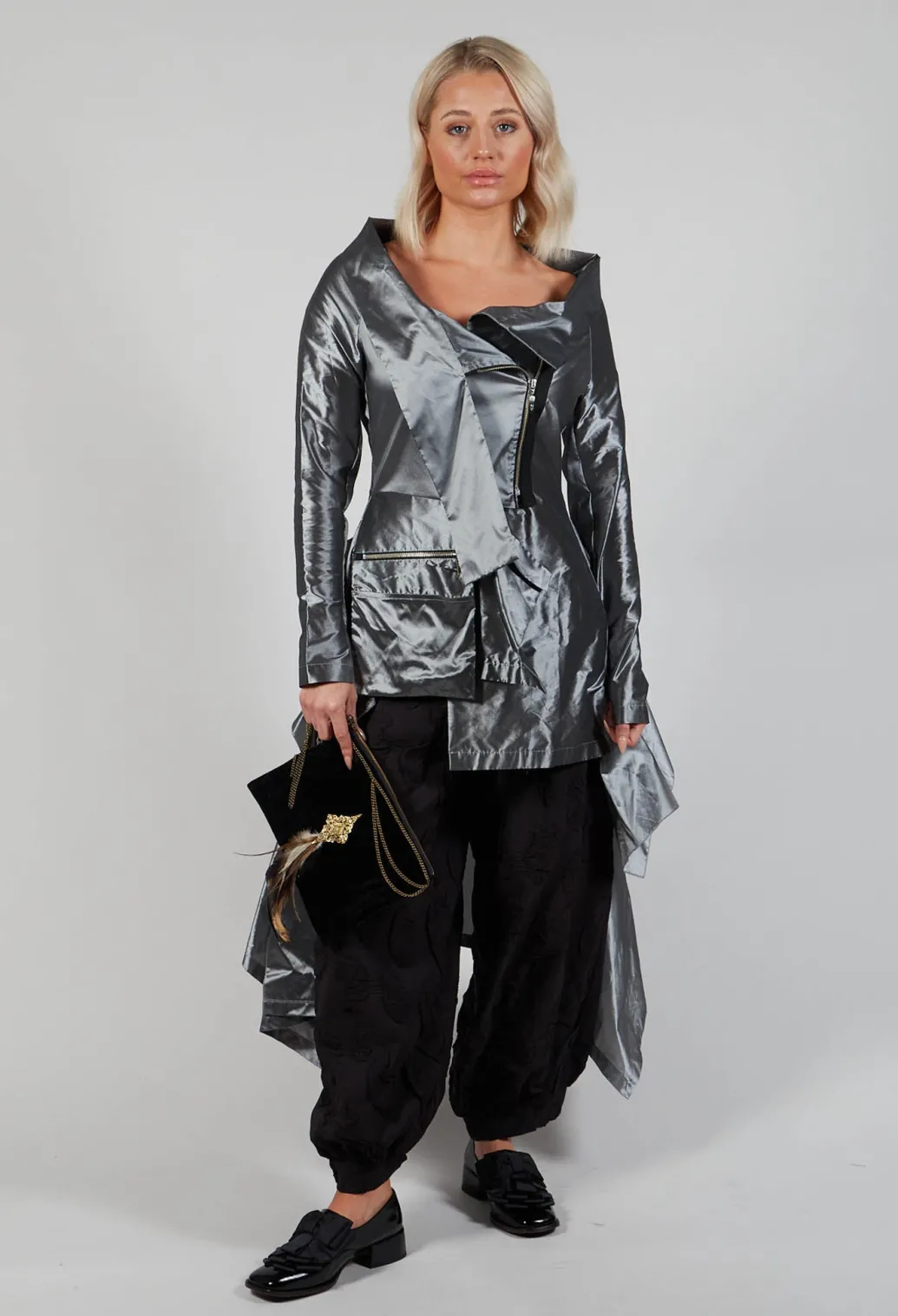 Klas Jacket in Silver