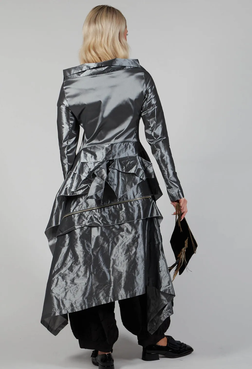 Klas Jacket in Silver