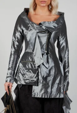 Klas Jacket in Silver