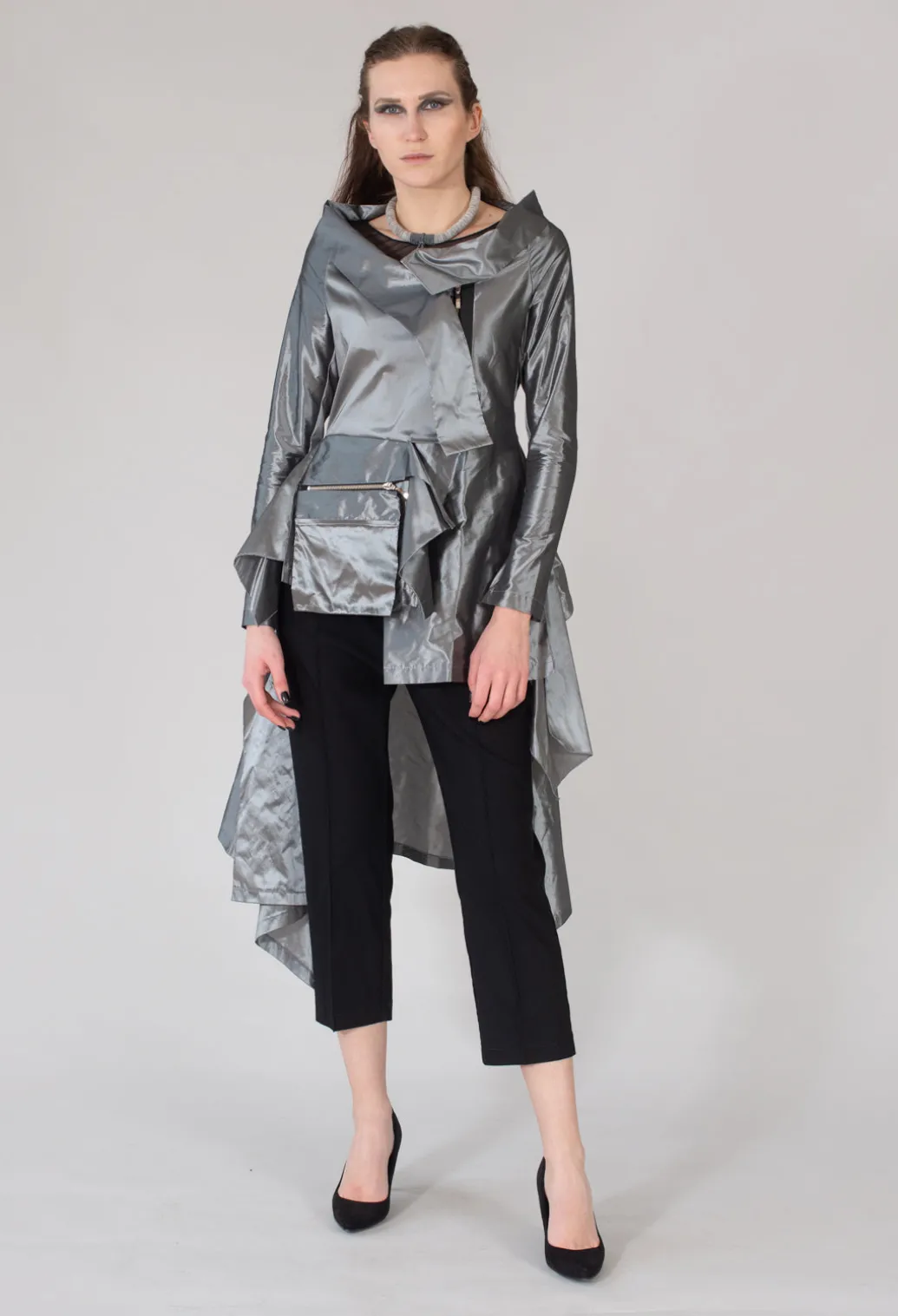 Klas Jacket in Silver