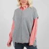 Klori Gilet in Grey