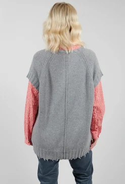 Klori Gilet in Grey