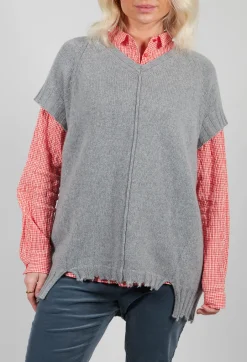 Klori Gilet in Grey