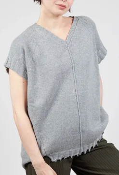 Klori Gilet in Grey