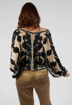 Knitted Dreami Jumper in Black