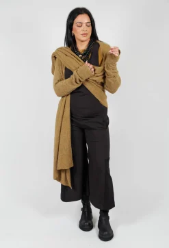 Knitted Nayavu Jumper in Bronze
