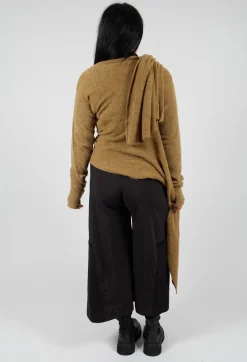 Knitted Nayavu Jumper in Bronze