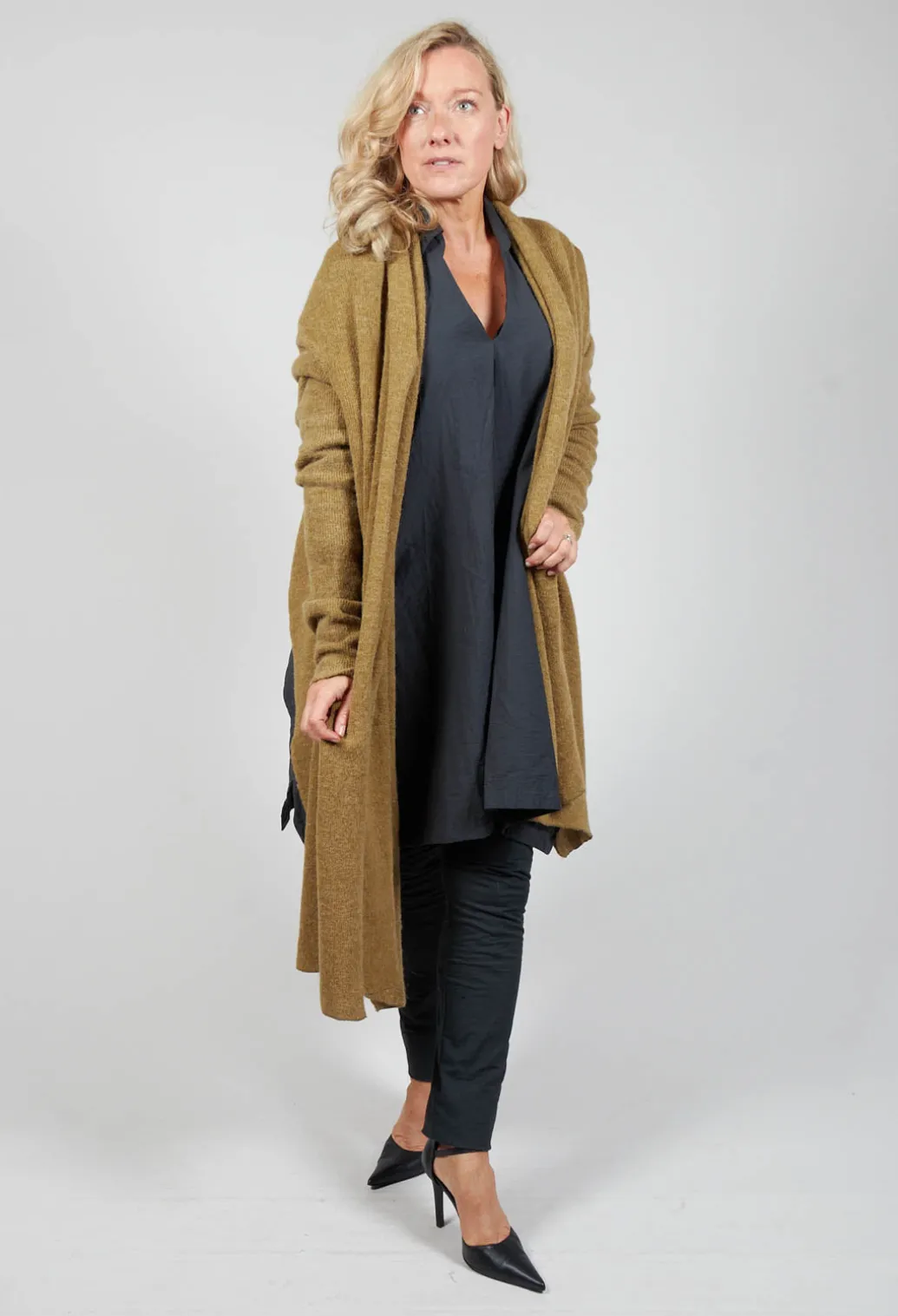 Knitted Nayavu Jumper in Bronze