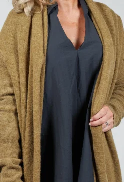 Knitted Nayavu Jumper in Bronze