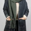 Knitted Scarf in Mirto
