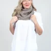 Knitted Snood in Taupe