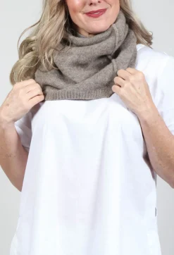 Knitted Snood in Taupe