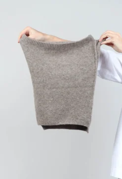 Knitted Snood in Taupe