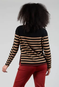 Knitted Sweater in Beige Nero