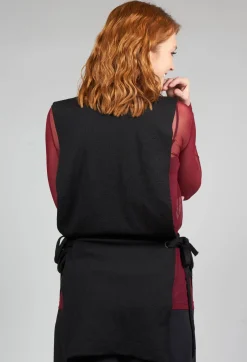 Knitted Waistcoat in Black