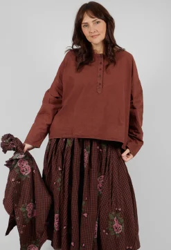 Ökoerfolg Blouse in Mudcloth