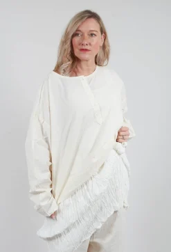 Ökoerfolg Blouse in Schnee