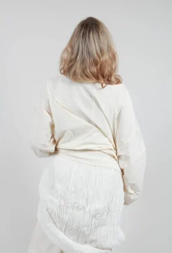 Ökoerfolg Blouse in Schnee