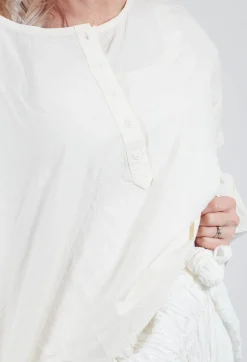 Ökoerfolg Blouse in Schnee