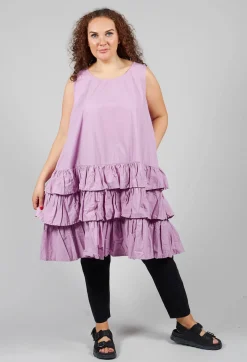 Kommschlicht Dress in Perlmutt