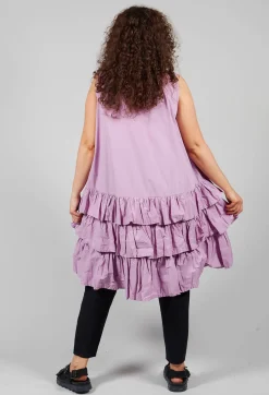 Kommschlicht Dress in Perlmutt