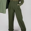 Koniso Trousers in Khaki