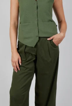 Koniso Trousers in Khaki