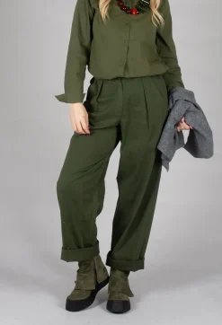 Koniso Trousers in Khaki