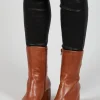 Kubric Block Heel Boot in Cuioi