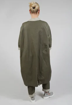 Kumasi Coat in Argile and Majestic