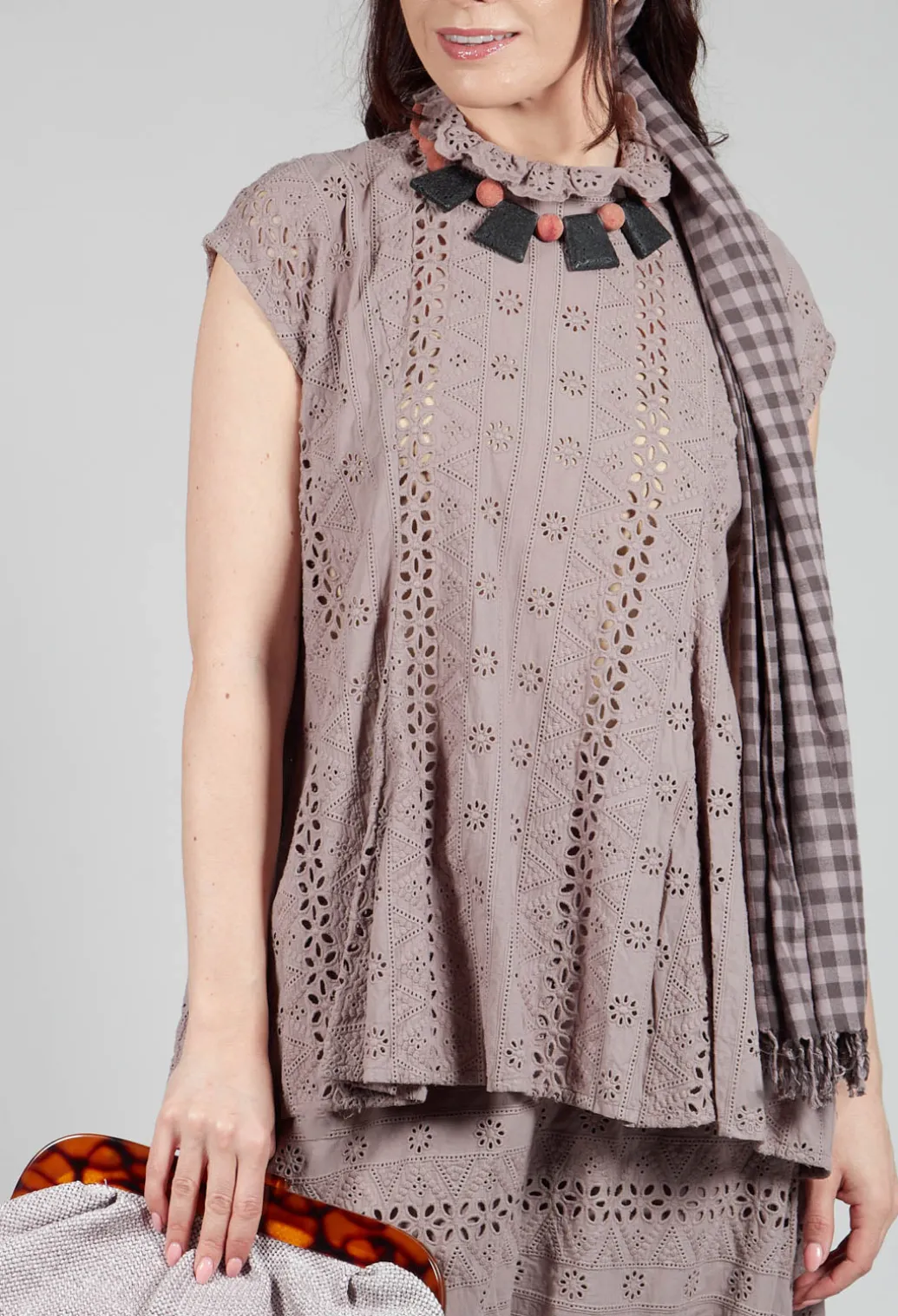 Kusfrau Top in Hemd