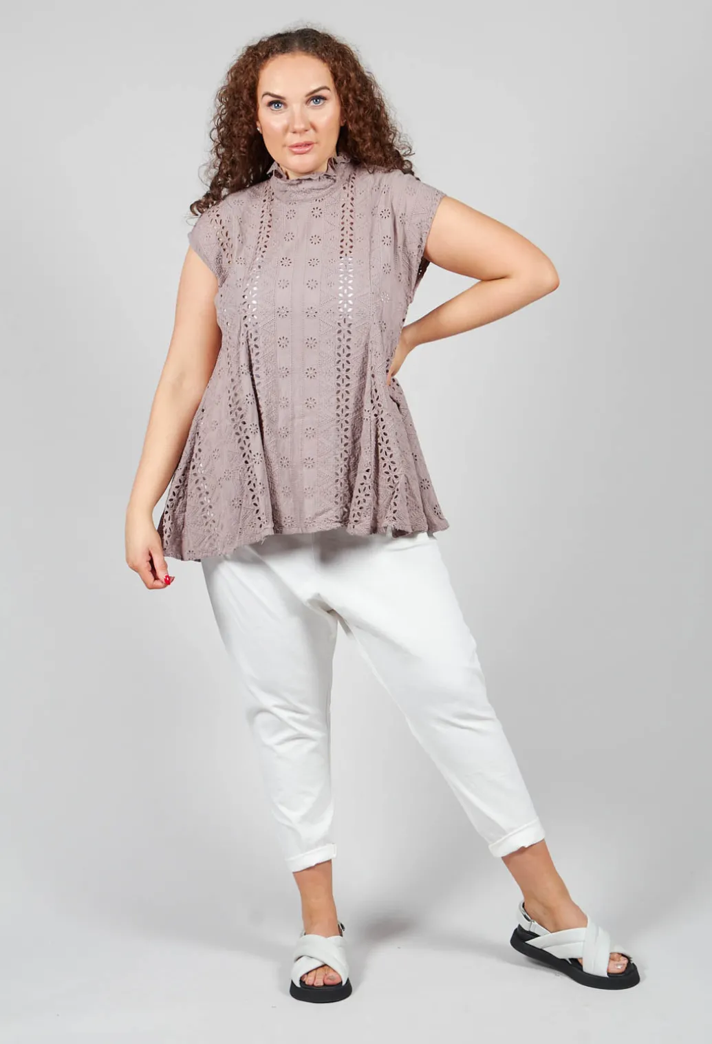Kusfrau Top in Hemd