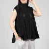 Kusfrau Top in Kaviar