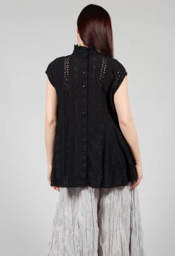Kusfrau Top in Kaviar