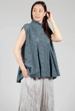 Kusfrau Top in Lauch
